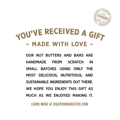 Gift Announcement card message